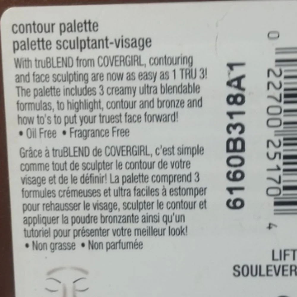 Covergirl TRU Blend Contour Palette Deep Highlight